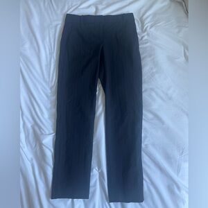 Women’s Navy Pinstripe Pants